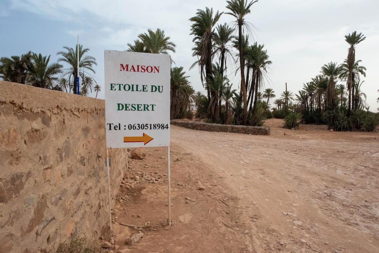 Maison l'étoile du désert Aït Boukha Esterno foto